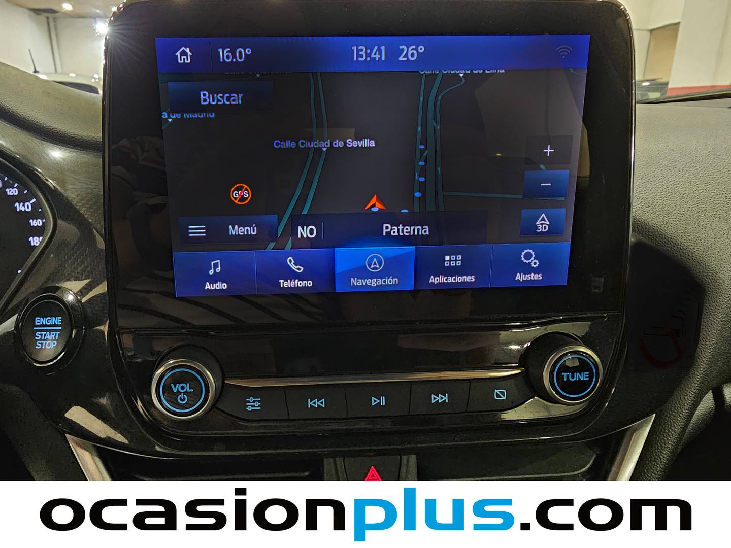 Equipamiento del Ford Fiesta Ford Fiesta 1.0 EcoBoost MHEV ST-Line (125 CV)