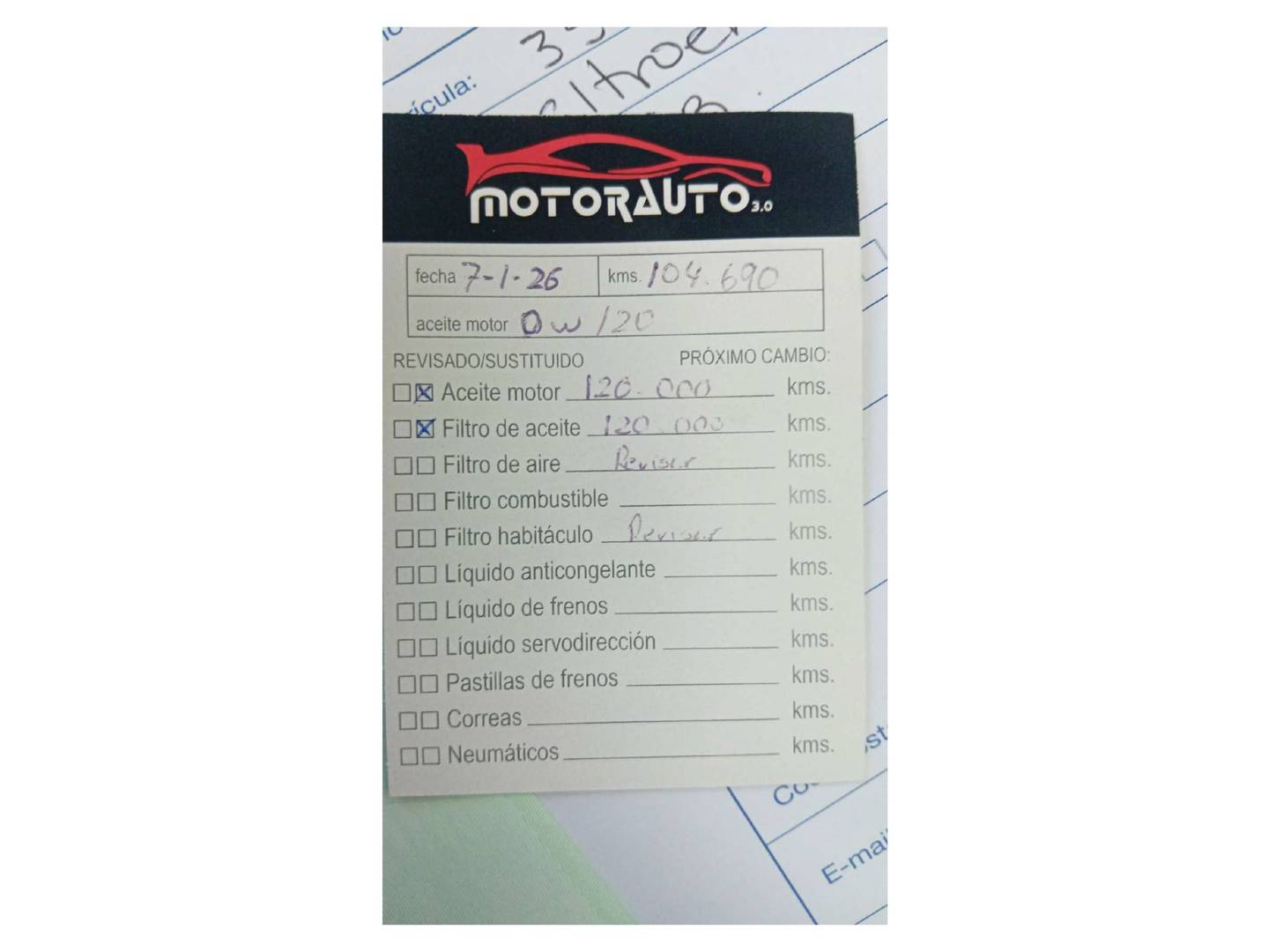 Foto del mantenimiento del Citroën C3 Citroën C3 PureTech 83 Feel Pack (83 CV)