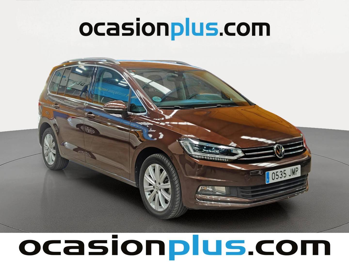 Foto delantera Volkswagen Touran Volkswagen Touran Sport 1.6 TDI BMT (110 CV) DSG derecha