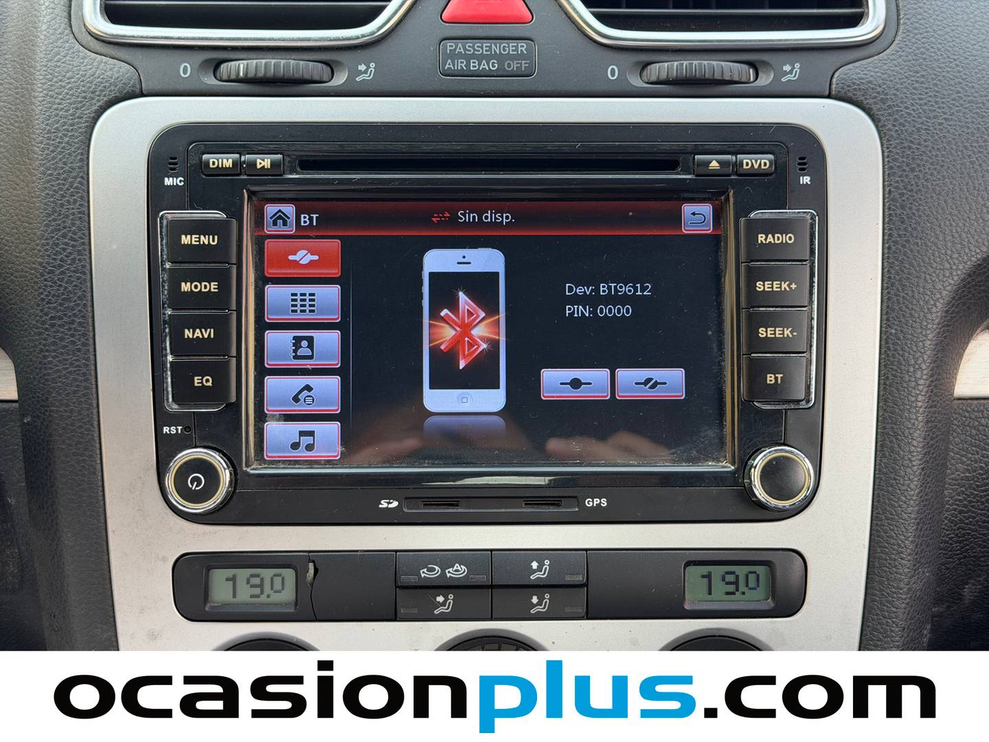 Equipamiento del Volkswagen Eos Volkswagen Eos 2.0 TDI DPF (140 CV)