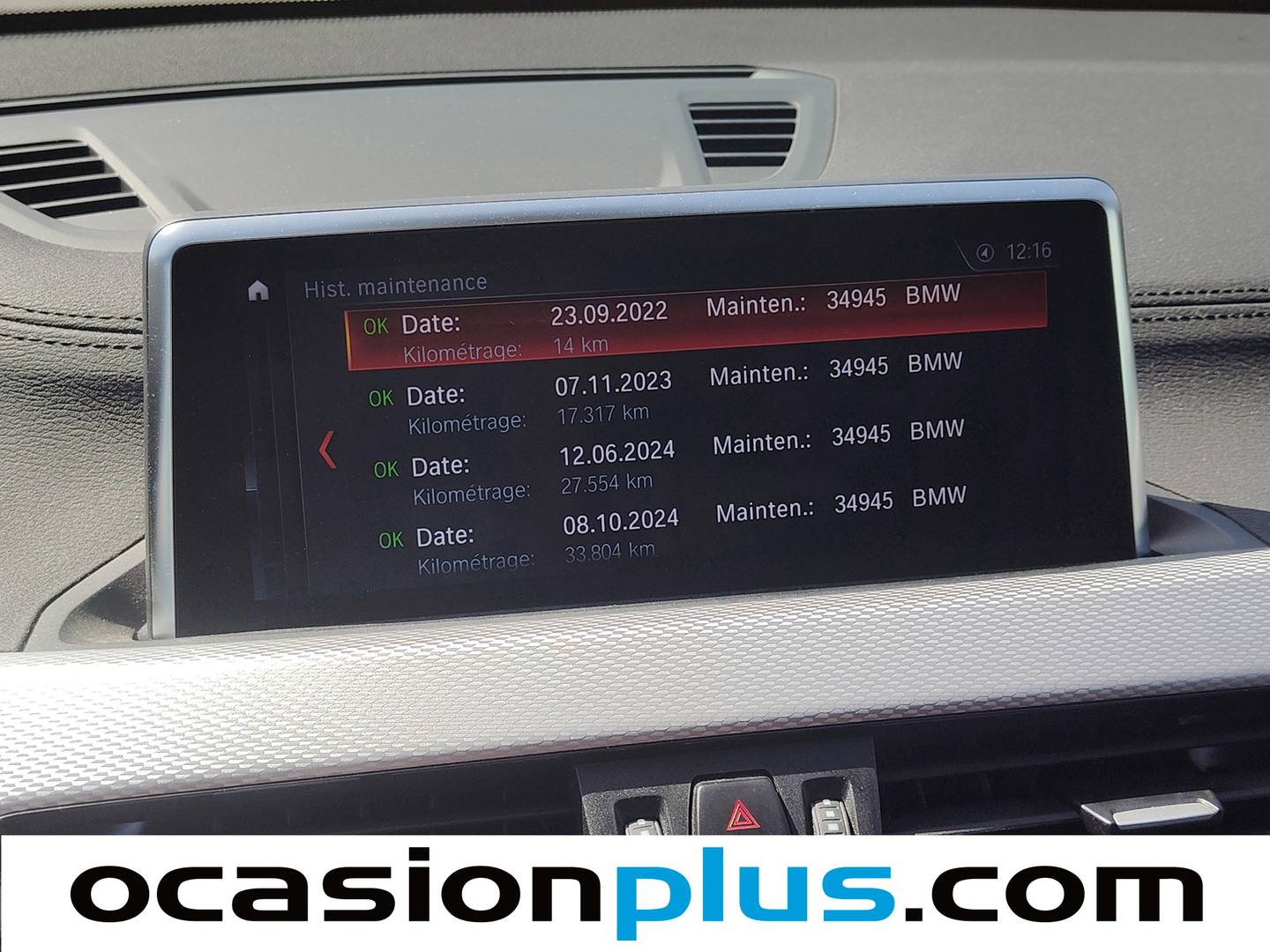 Foto del mantenimiento del BMW X2 BMW X2 sDrive18d (150 CV) Pack M