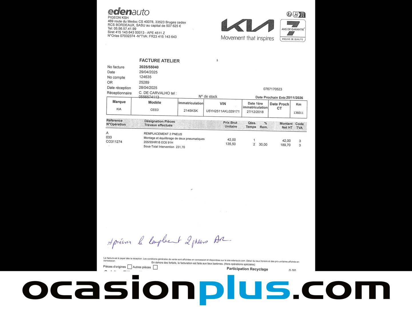 Foto KIA Ceed Kia Ceed 1.0 T-GDi Drive (120 CV)