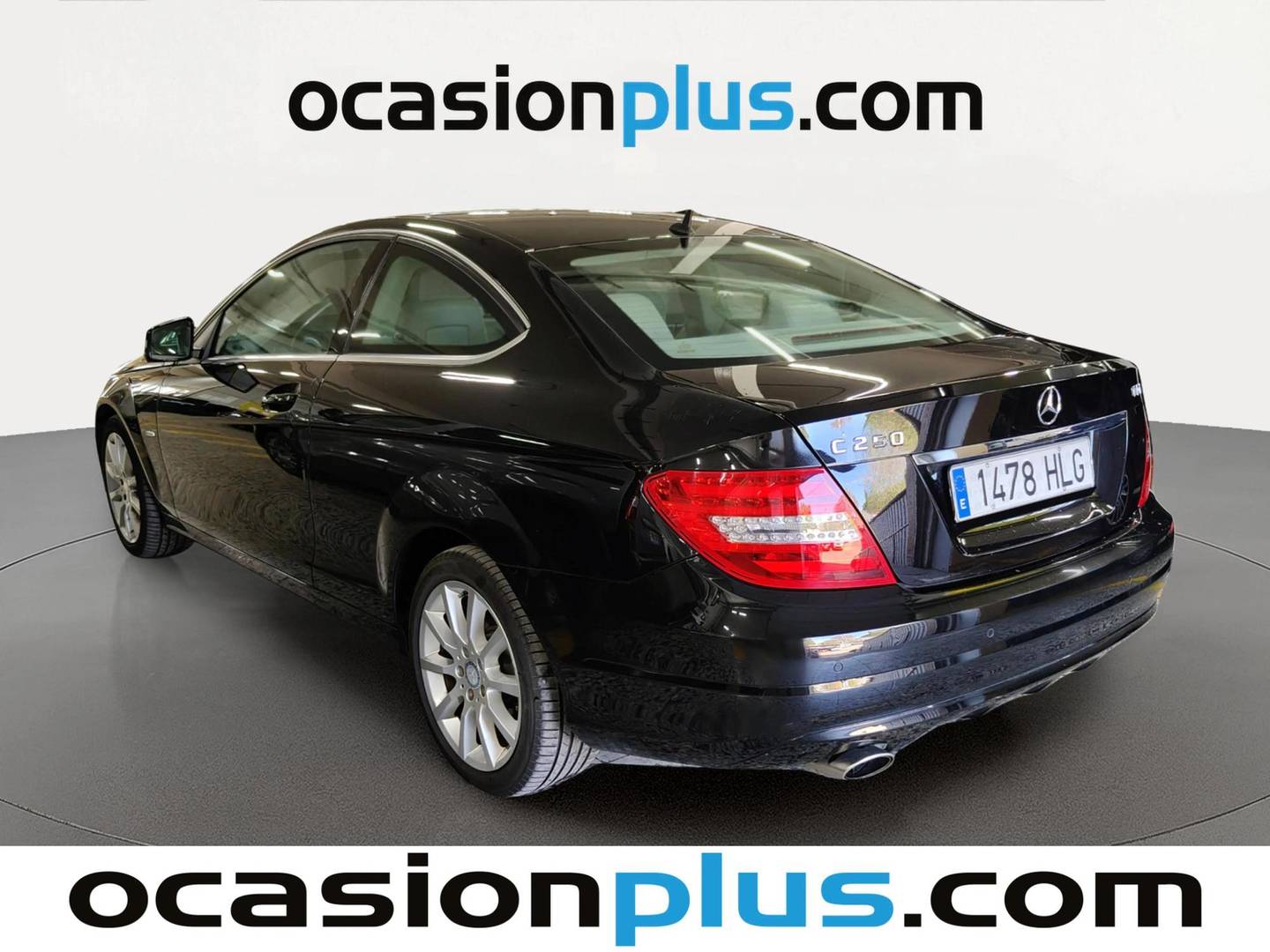 Foto trasera Mercedes Clase C Mercedes Clase C Coupe 250 CDI Blue Efficiency (204 CV) izquierda