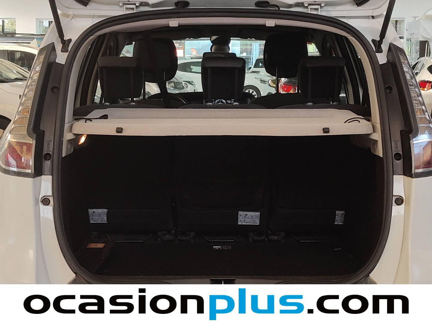 Fotos maletero Renault Scénic Renault Scenic dCi 95 Expression (95 CV)