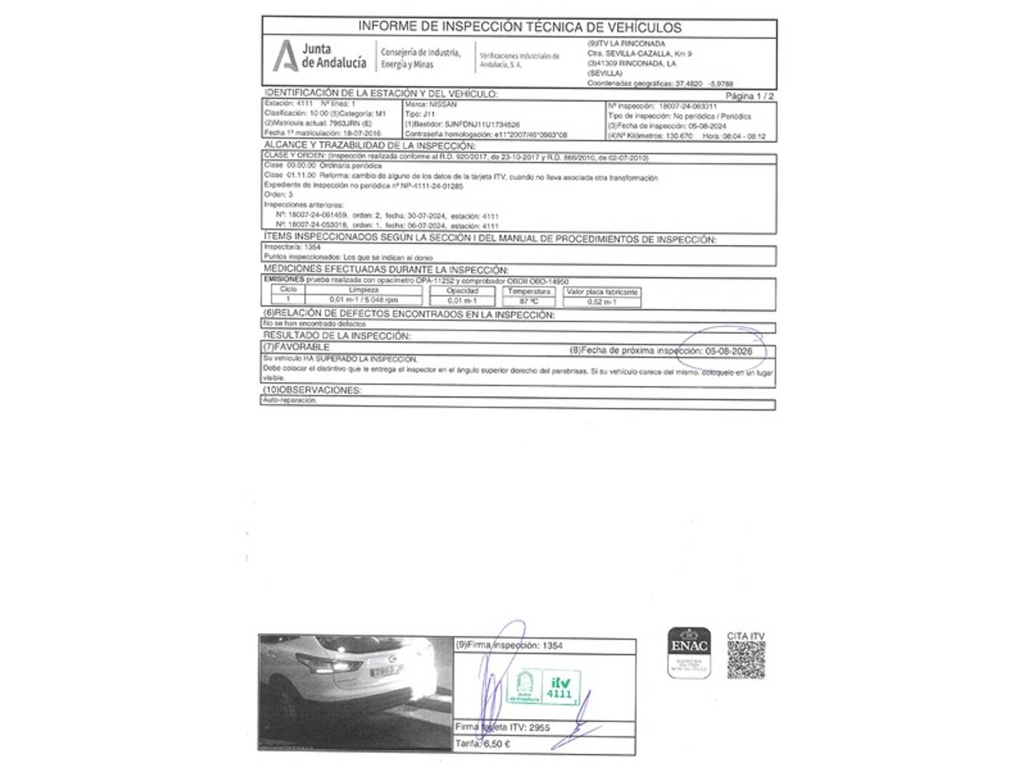 Foto Nissan QASHQAI Nissan Qashqai dCi 130 Visia 4x4-i (130 CV)