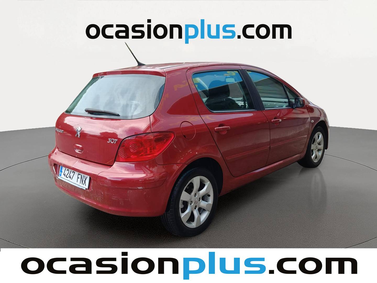 Foto trasera Peugeot 307 Peugeot 307 1.6 XS+ (110 CV) derecha