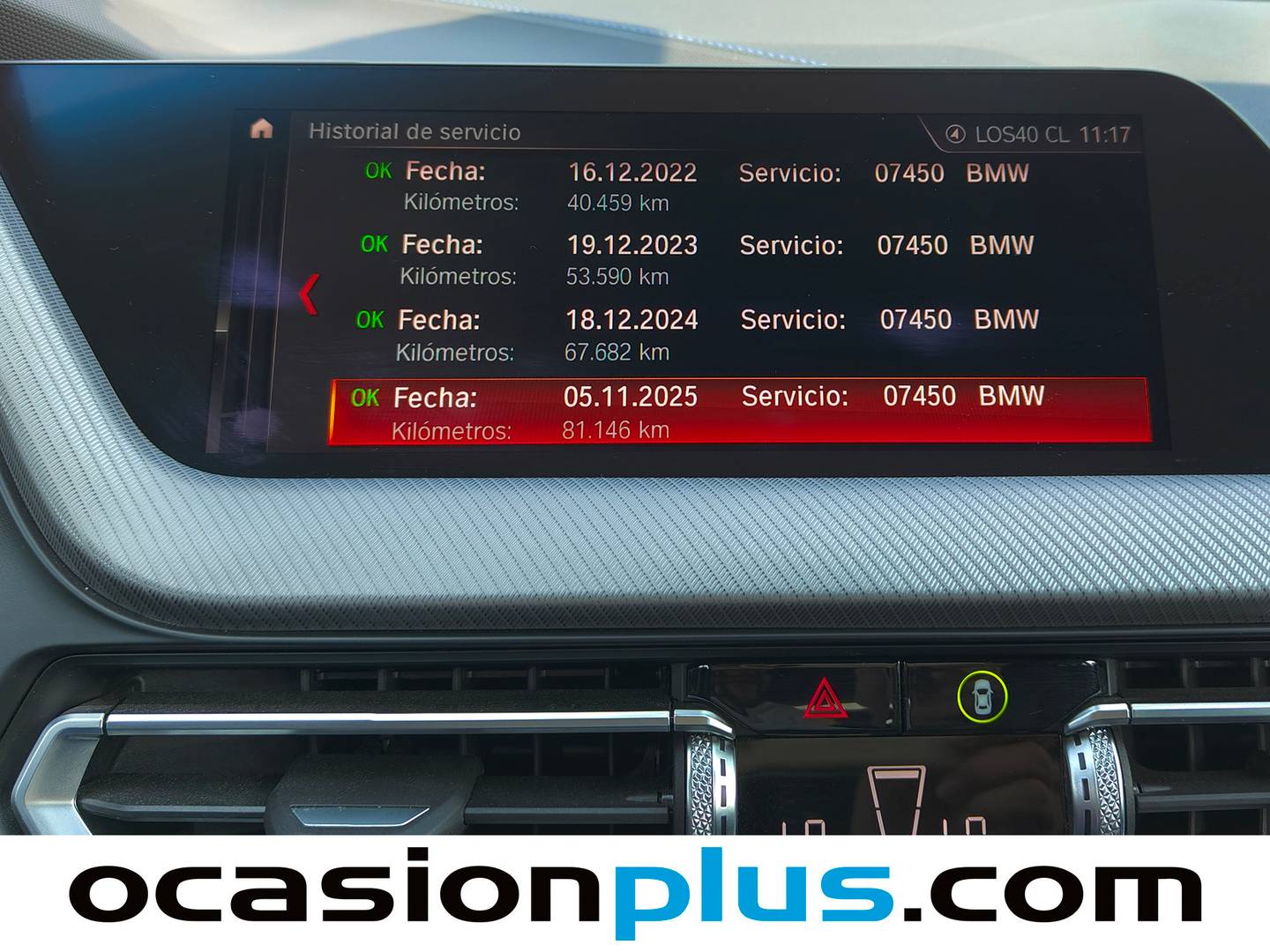 Foto del mantenimiento del BMW Serie 1 BMW Serie 1 118i (140 CV) Pack M