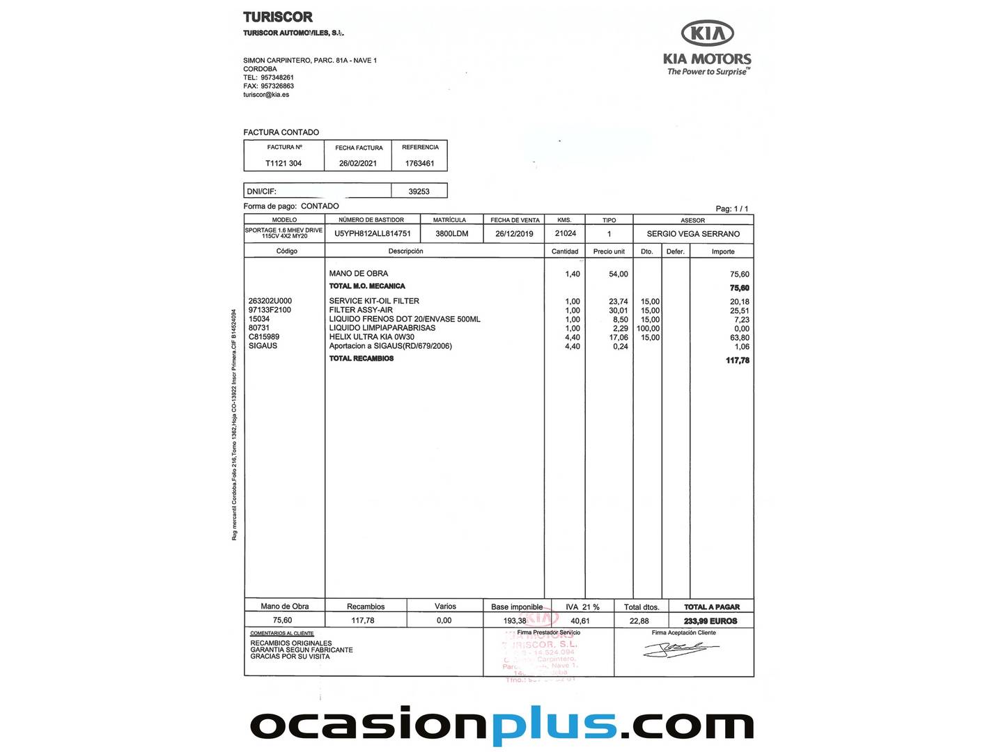 Foto KIA Sportage Kia Sportage 1.6 MHEV Drive 4x2 (115 CV)