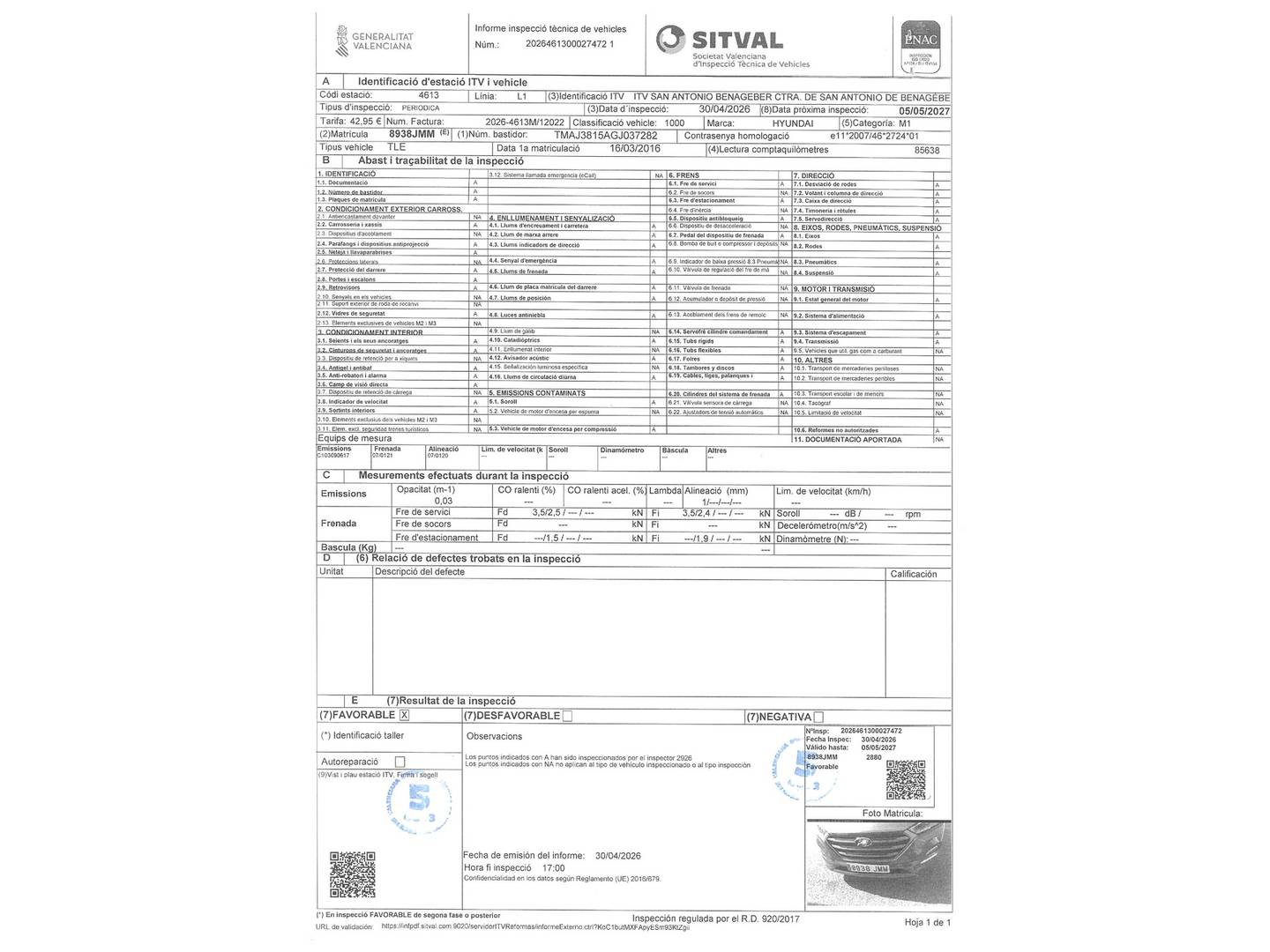 Hyundai Tucson Hyundai Tucson 1.7 CRDI BlueDrive Klass Sky 4x2 (115 CV) de segunda mano