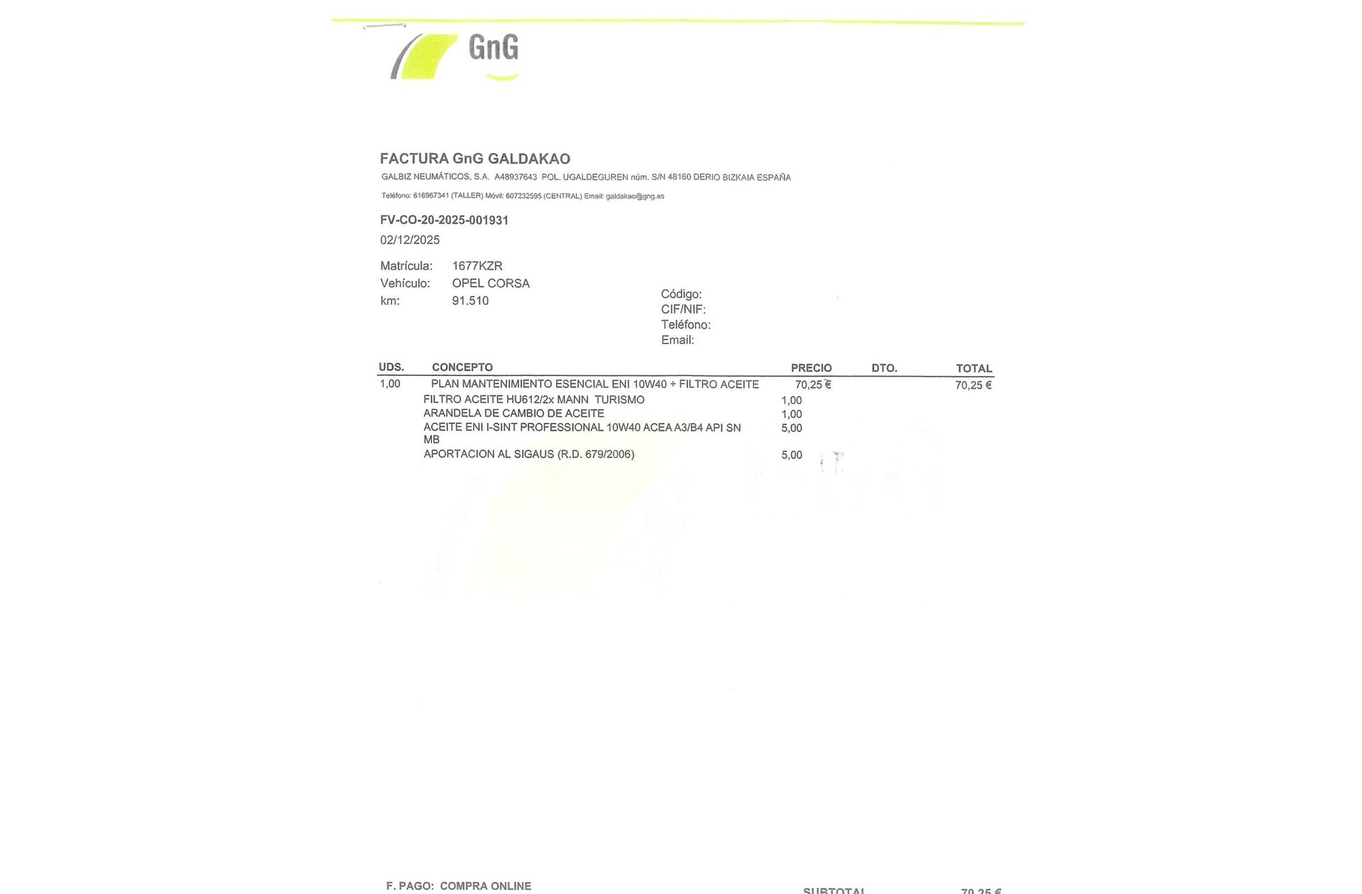 Opel Corsa 1.4 GLP Design Line - foto 18