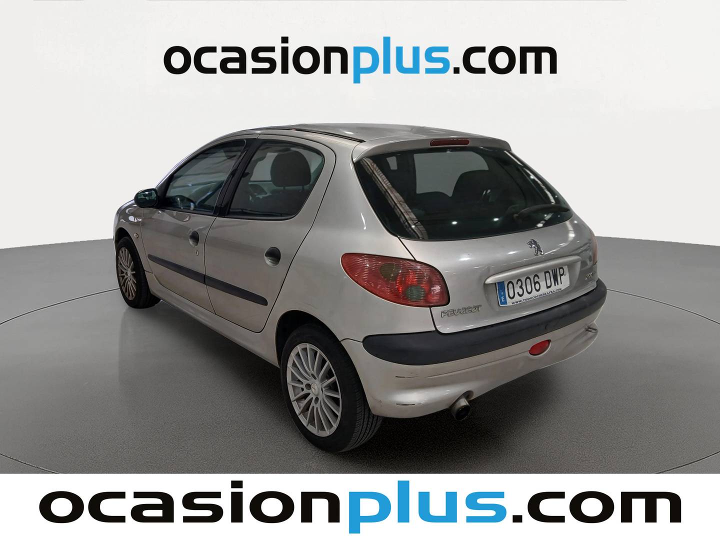 Foto trasera Peugeot 206 Peugeot 206 1.4 HDI X-Line (70 CV) izquierda