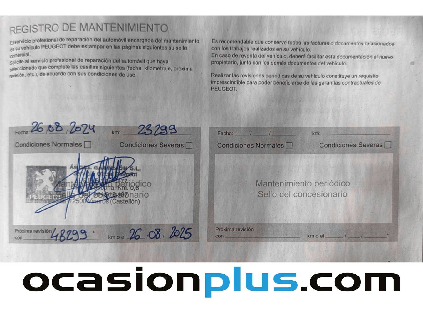 Foto del mantenimiento del Peugeot 3008 Peugeot 3008 BlueHDi 130 S&S GT EAT8 (130 CV)