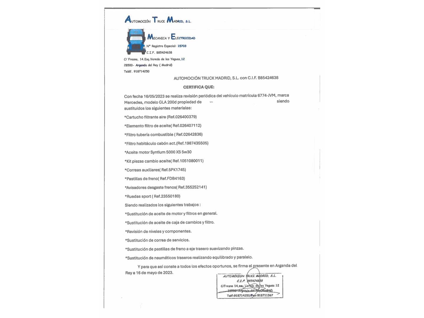 Foto Mercedes GLA Mercedes-Benz GLA GLA 200 d AMG Line (136 CV)