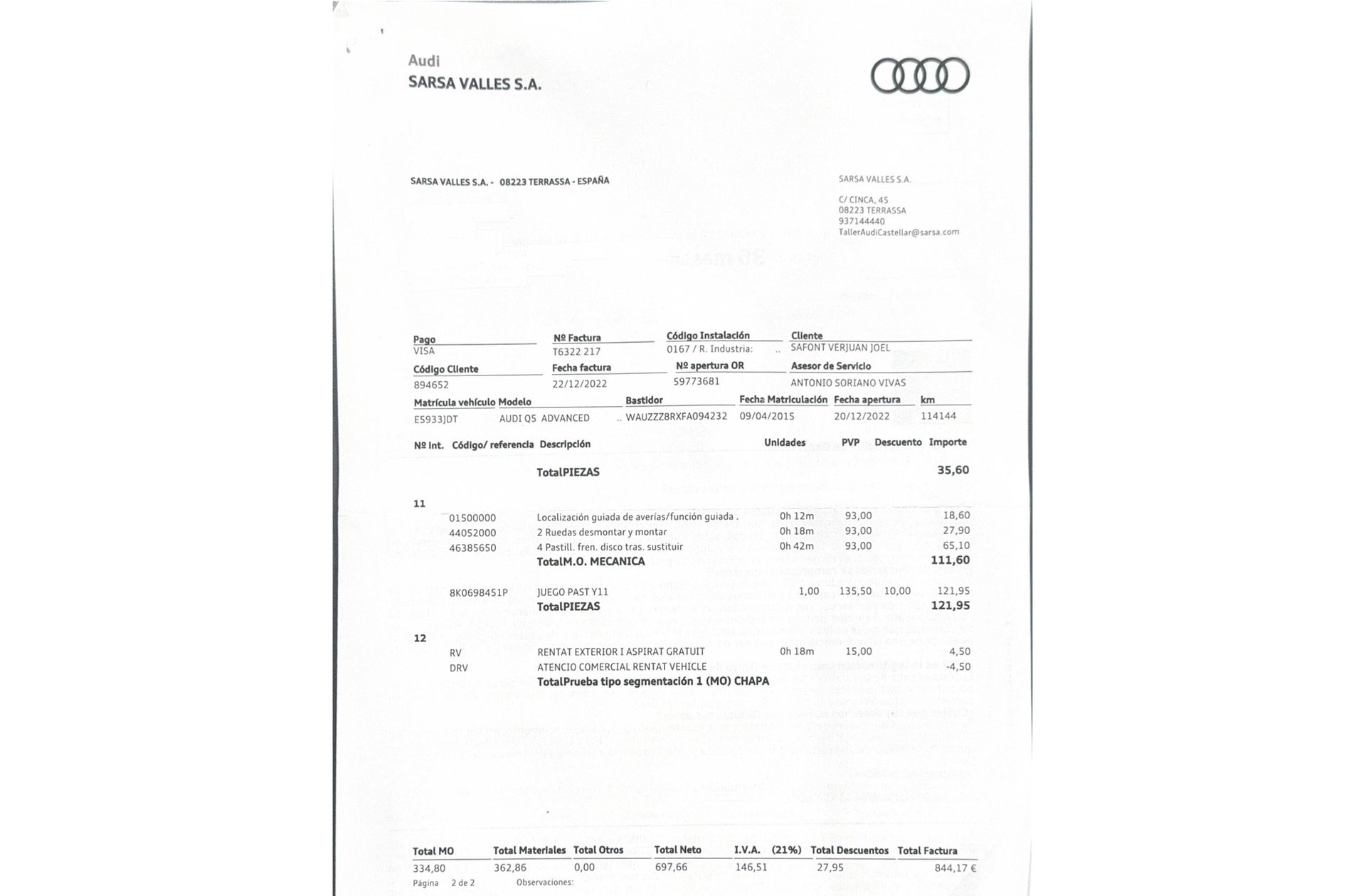 Audi Q5 Advanced edition 2.0 TDI - foto 23