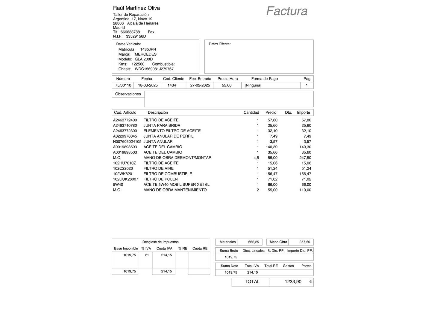 Foto Mercedes GLA Mercedes-Benz GLA GLA 200 d Style (136 CV)