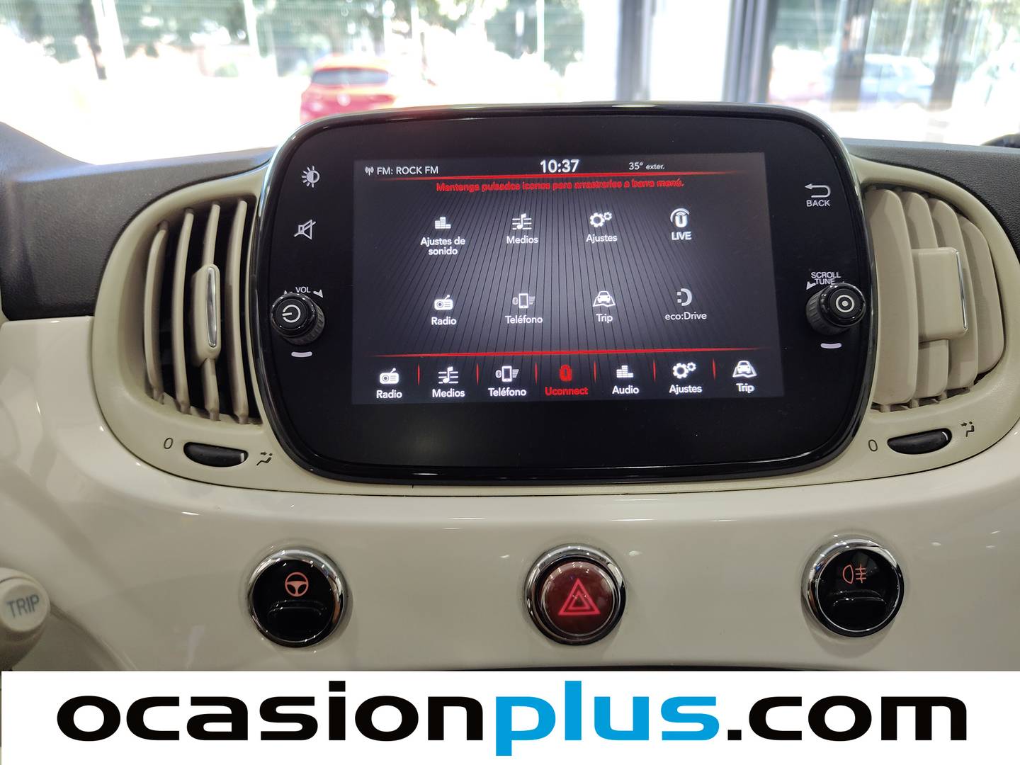 Equipamiento del Fiat 500 Fiat 500 1.2 8v Lounge (69 CV)
