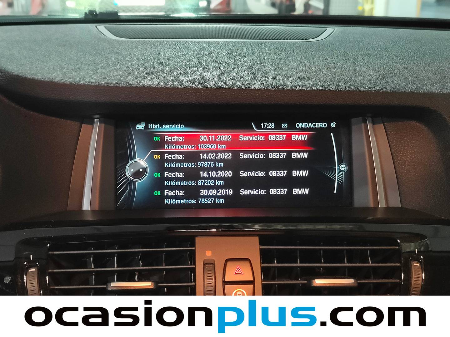 Foto del mantenimiento del BMW X4 BMW X4 xDrive20d (190 CV)