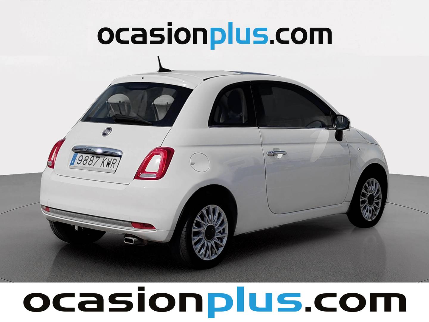 Foto trasera Fiat 500 Fiat 500 1.2 8v Lounge (69 CV) derecha