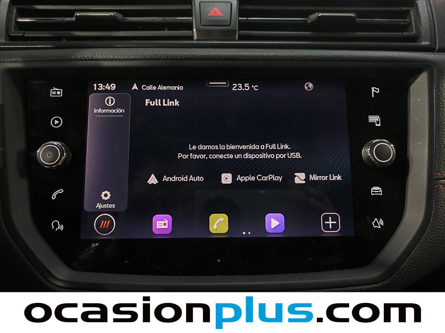 Equipamiento del Seat Arona Seat Arona 1.0 TGI FR Plus (90 CV)