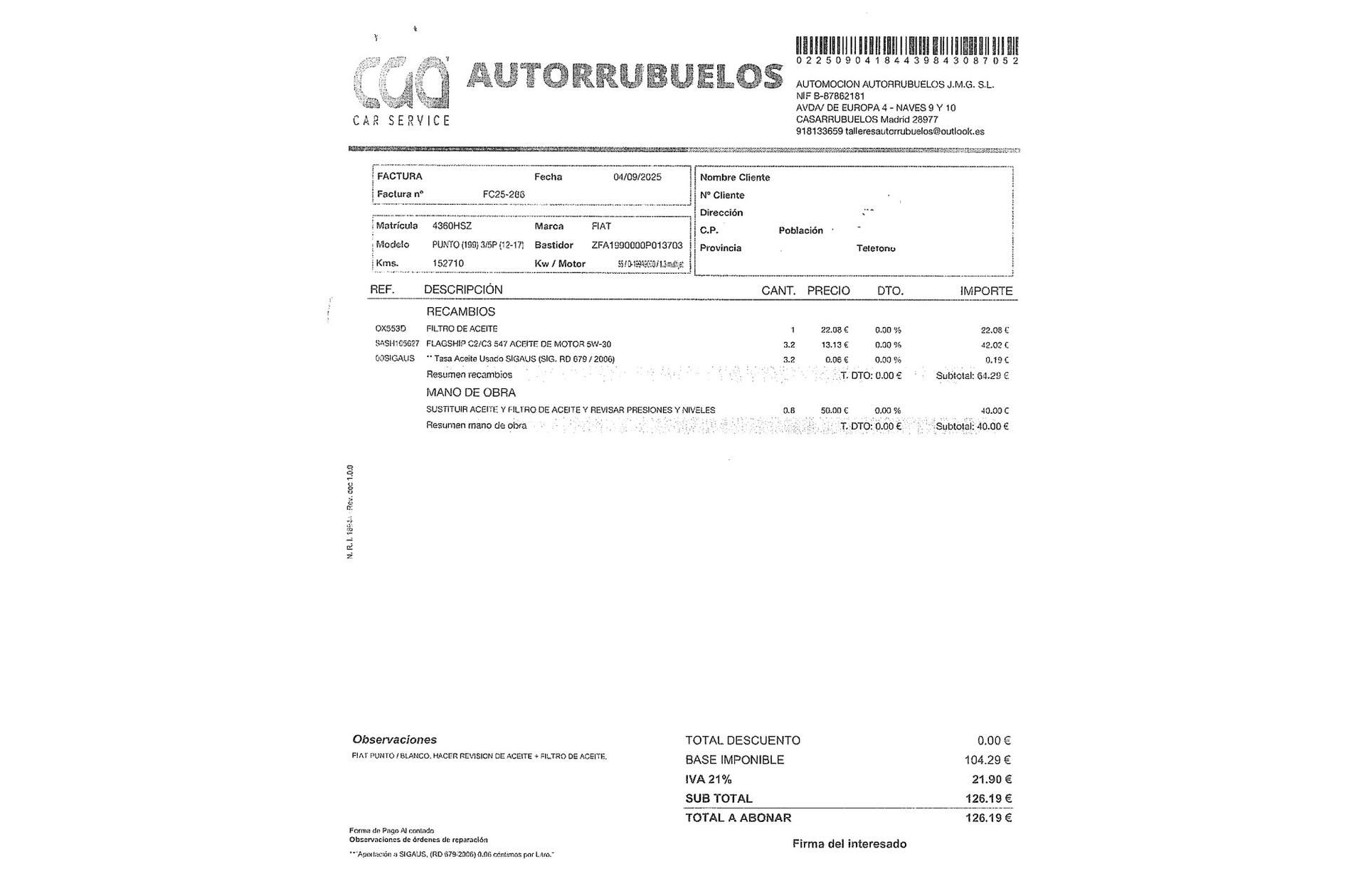 Fiat Punto 1.3 MultiJet Easy - foto 15