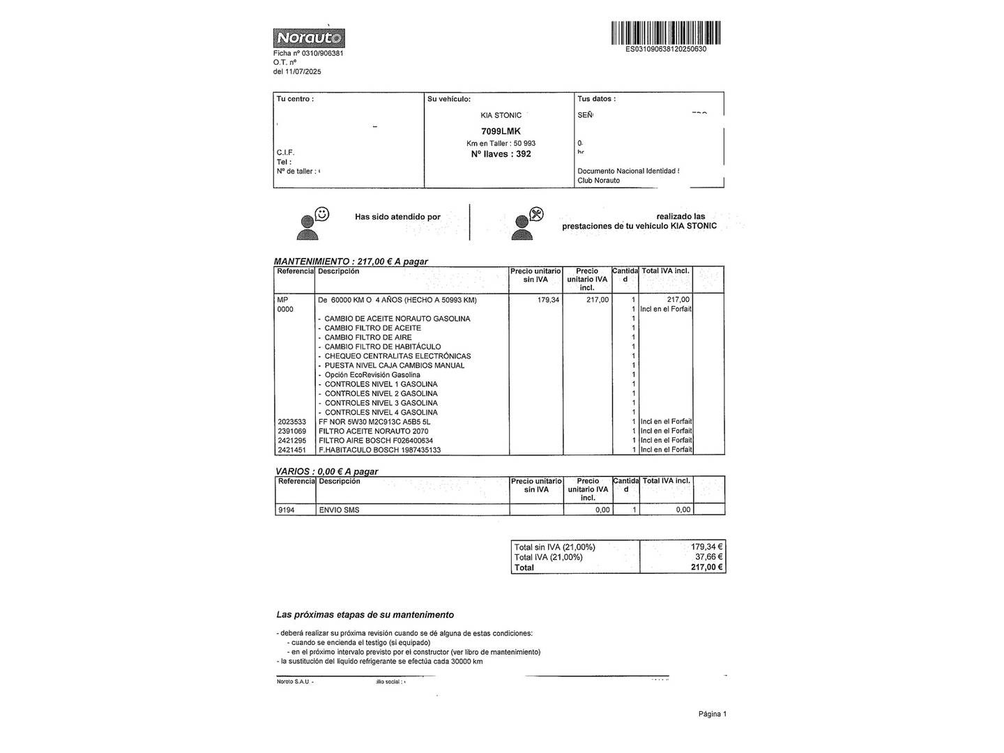 Foto KIA Rio Kia Rio 1.2 CVVT Concept (84 CV)