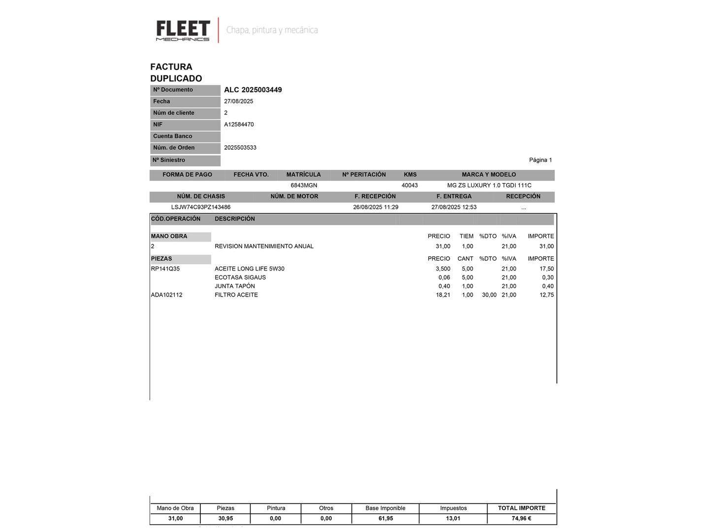 Foto MG ZS MG ZS 1.0T Luxury (111 CV)