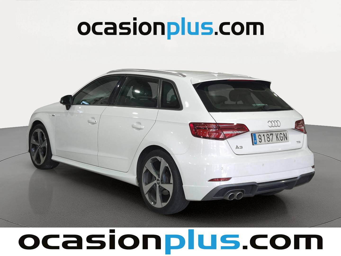 Foto trasera Audi A3 Audi A3 Sportback S line edition 2.0 TDI (150 CV) S tronic izquierda