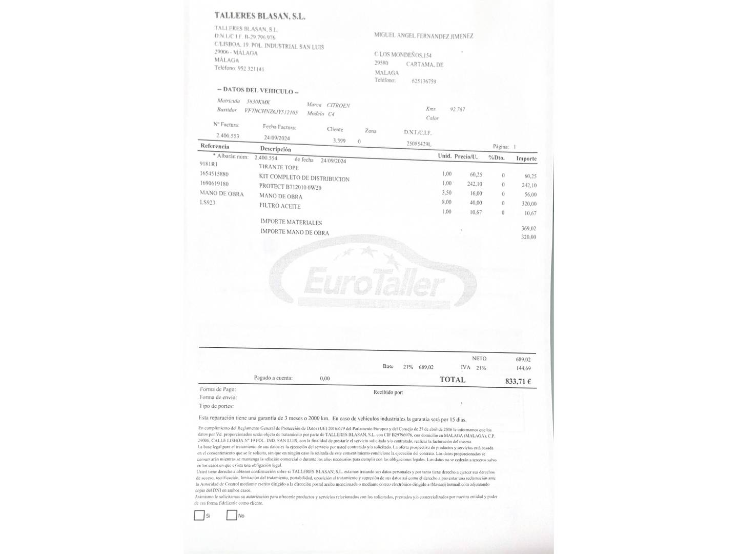 Foto Citroën C4 Citroen C4 PureTech 110 Tonic  (110 CV)