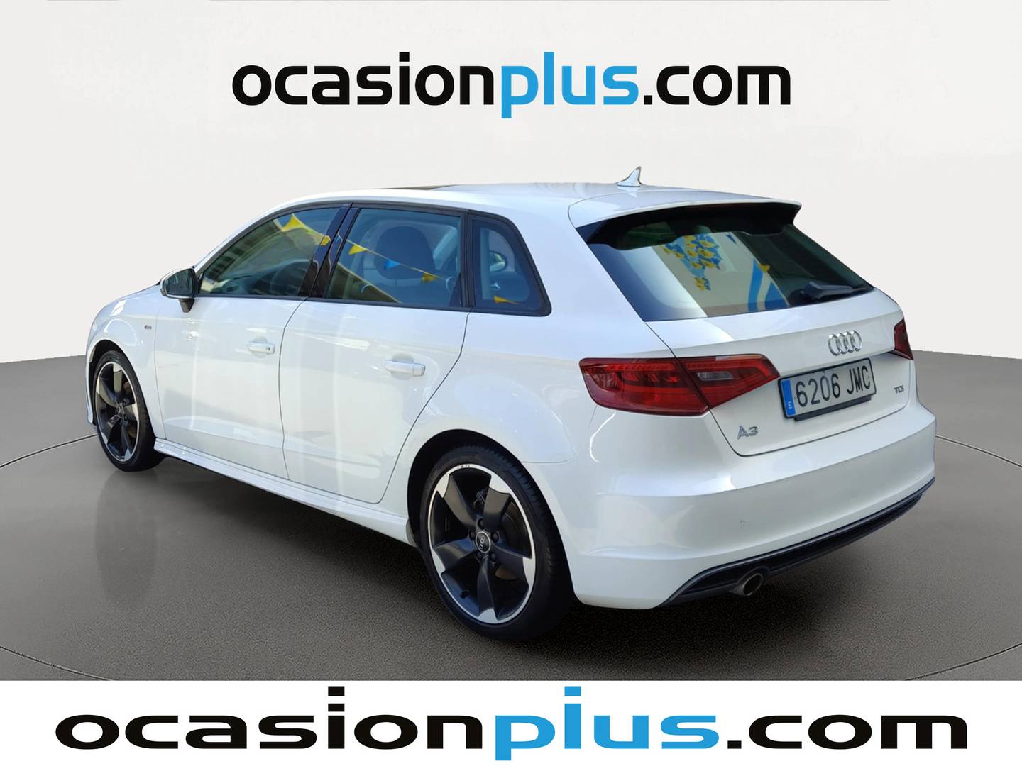 Foto trasera Audi A3 Audi A3 Sportback S line edition 1.6 TDI clean diesel (110 CV) izquierda