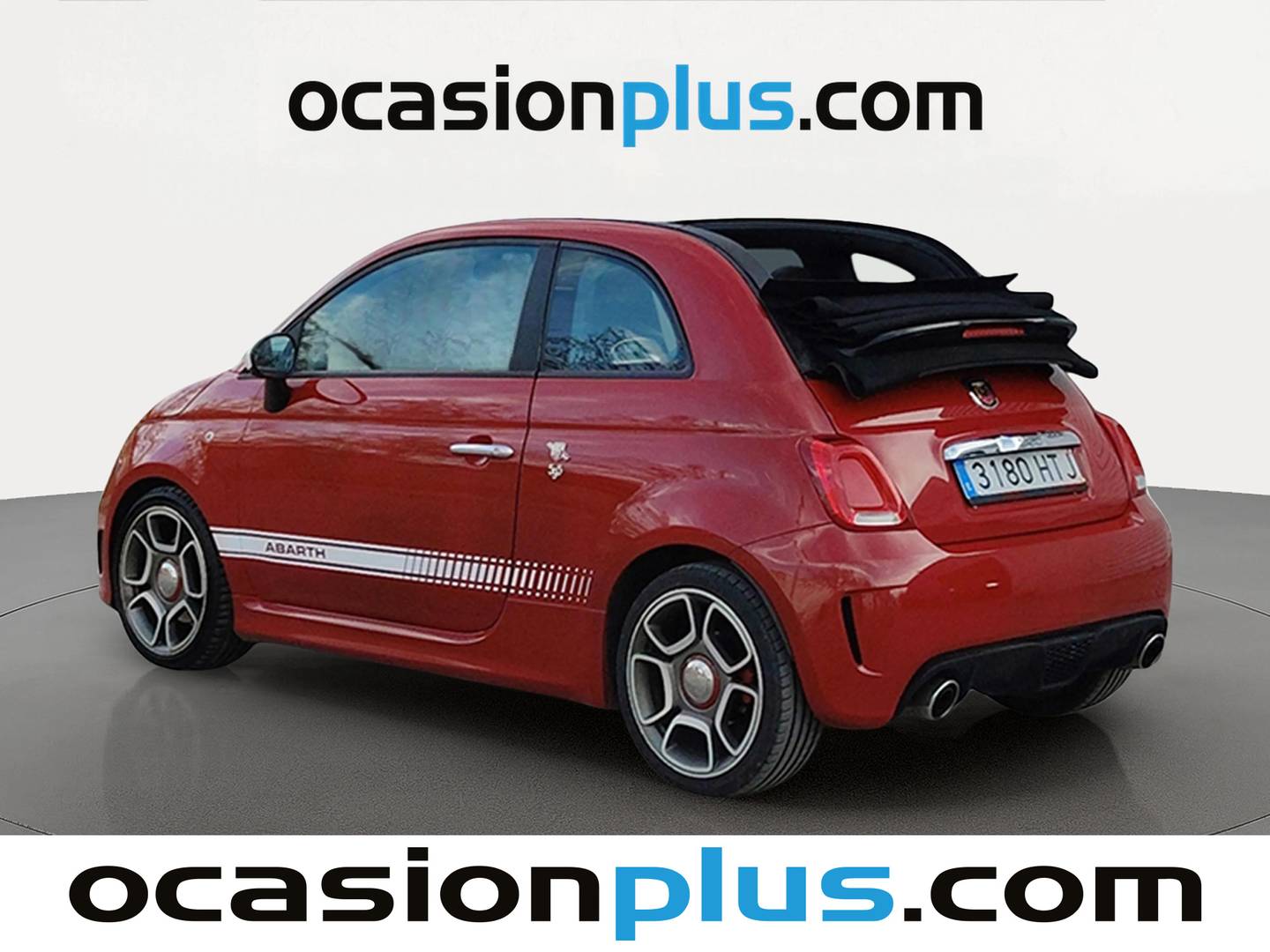 Foto trasera Abarth 500C Abarth 500C Cabrio 1.4 16v T-Jet 595 Competizione Secuencial (160 CV) derecha