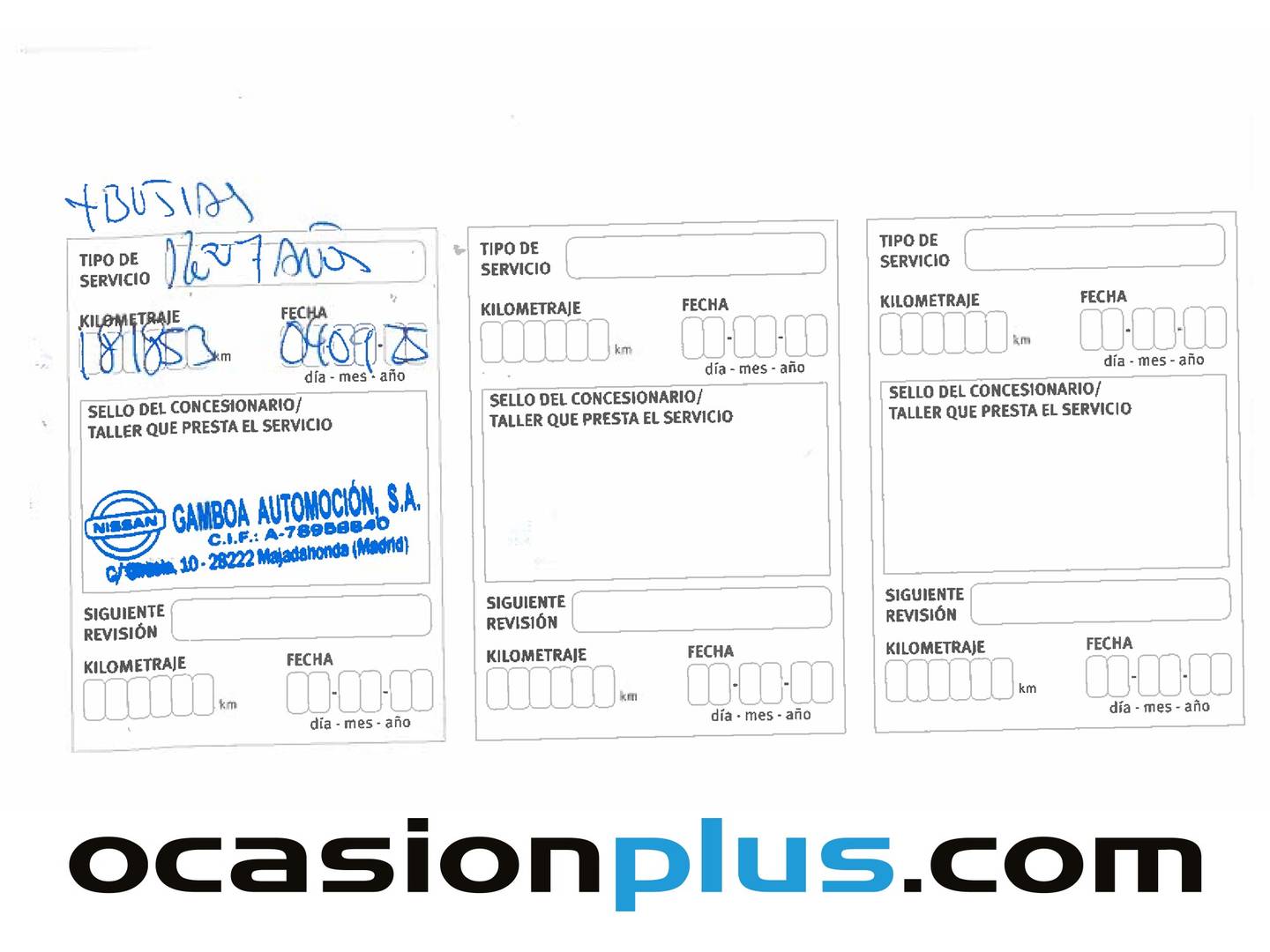 Foto del mantenimiento del Nissan X-TRAIL Nissan X-Trail 1.6 DIG-T N-Connecta 4x2 (163 CV)