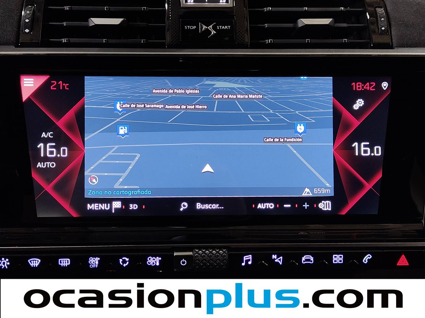 Extras y acabados del DS DS 7 Crossback DS DS7 Crossback BlueHDi 180 Performance Line Auto (180 CV)