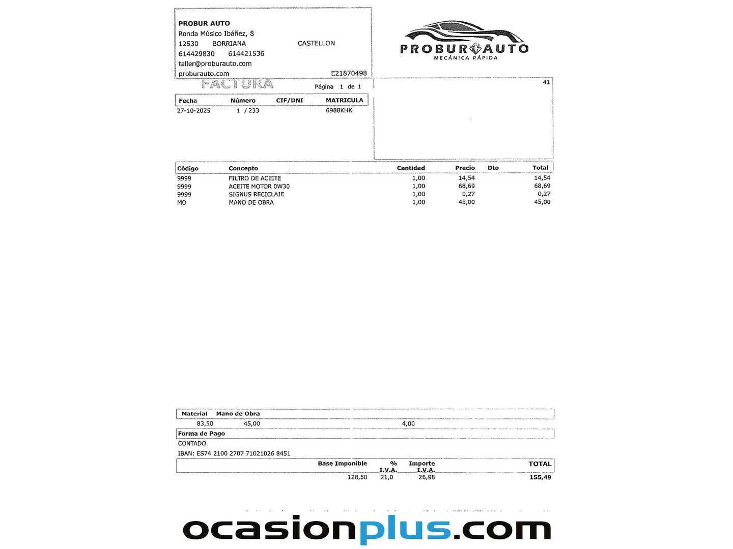 Foto del mantenimiento del Audi Q2 Audi Q2 design edition 1.6 TDI (116 CV) S tronic