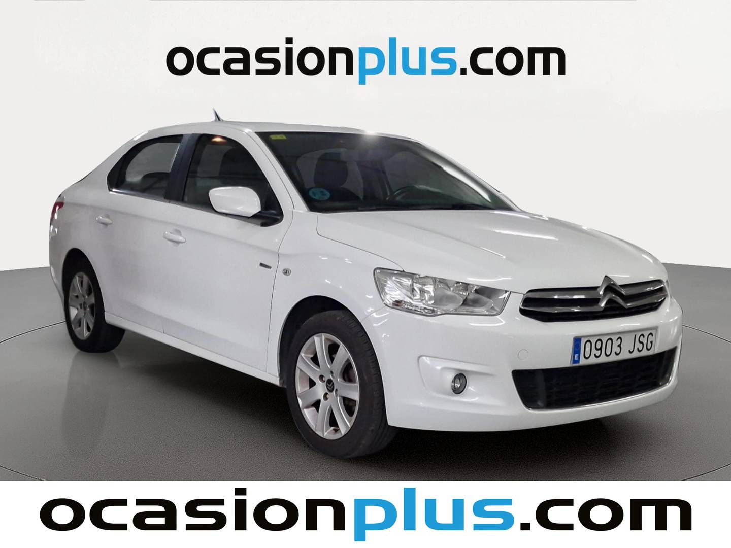 Foto delantera Citroën C-Elysée Citroën C-Elysee PureTech 82 Exclusive (82 CV) derecha