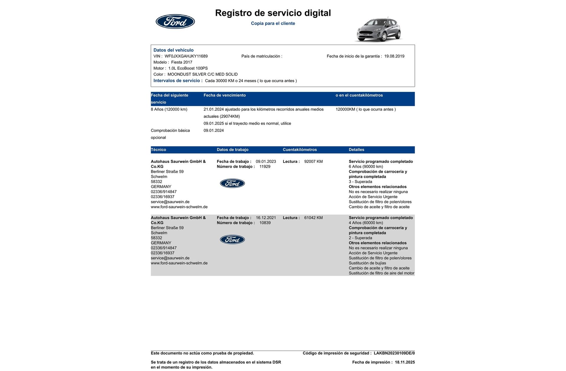 Ford Fiesta 1.0 EcoBoost Trend+ - foto 20