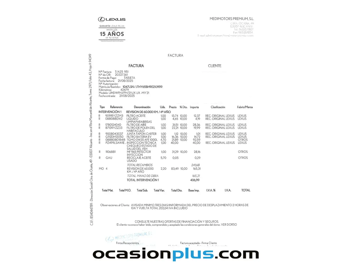 Foto Lexus UX Lexus UX 250h Luxury (184 CV)