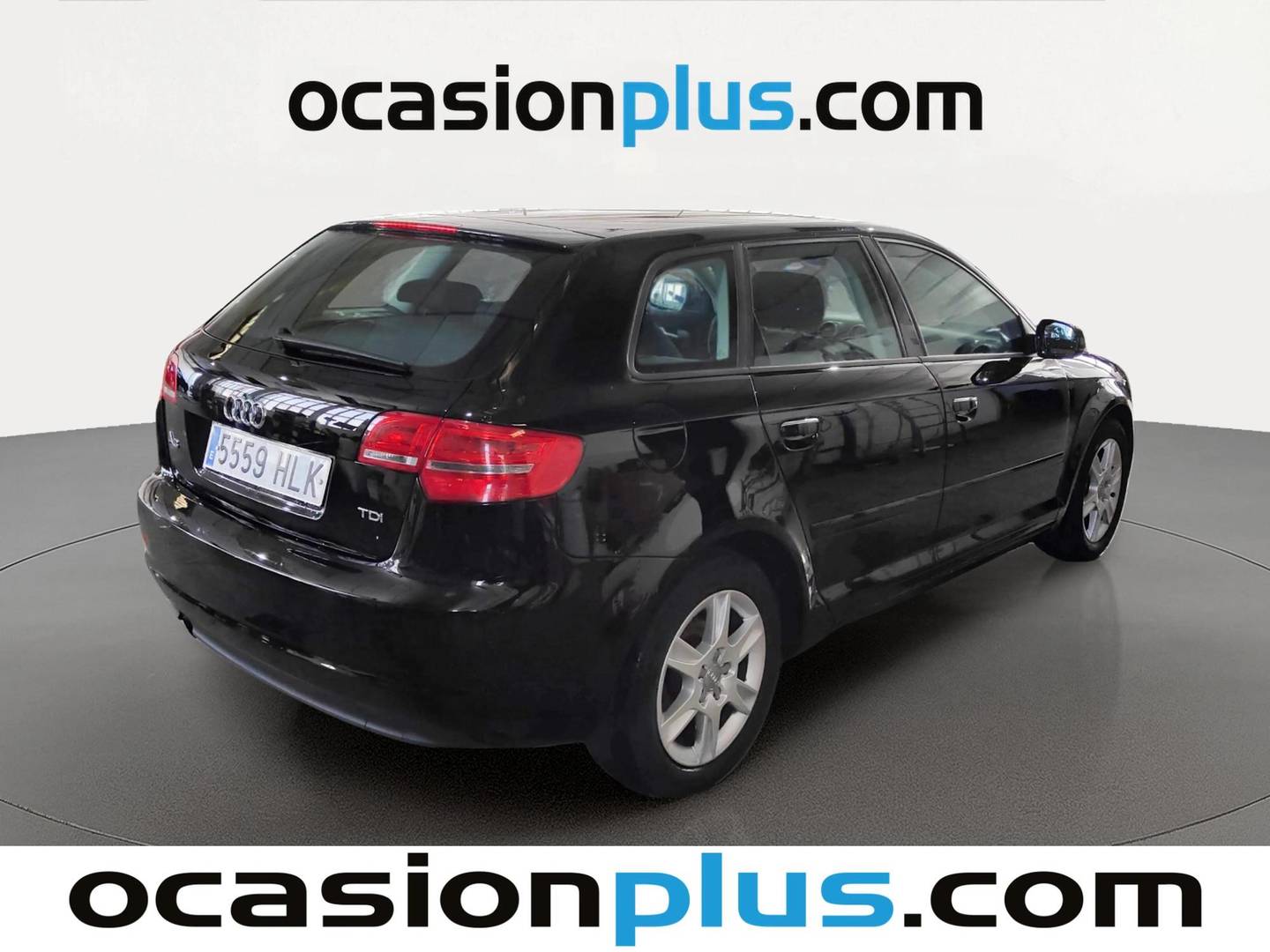 Foto trasera Audi A3 Audi A3 Sportback Ambiente 1.6 TDI (105 CV) derecha
