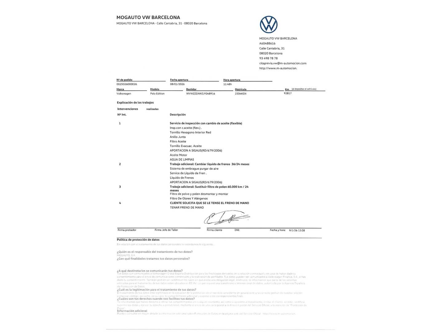 Foto Volkswagen Polo Volkswagen Polo Edition 1.0 (75 CV)