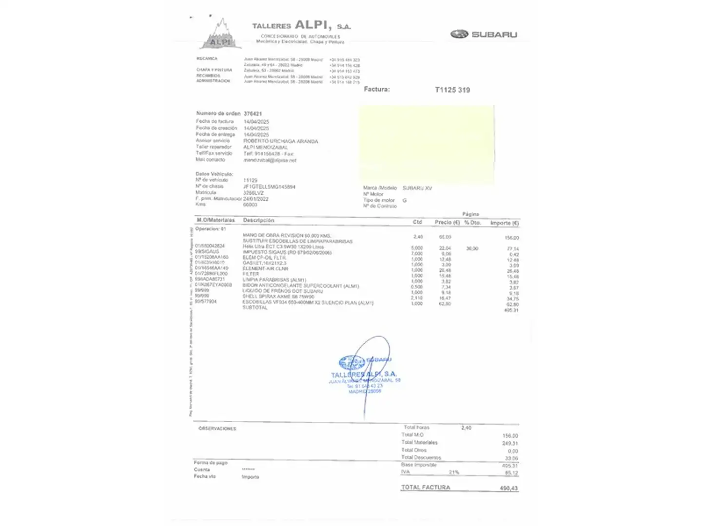 Foto Subaru XV Subaru XV 2.0i Hybrid Executive Plus CVT (150 CV)