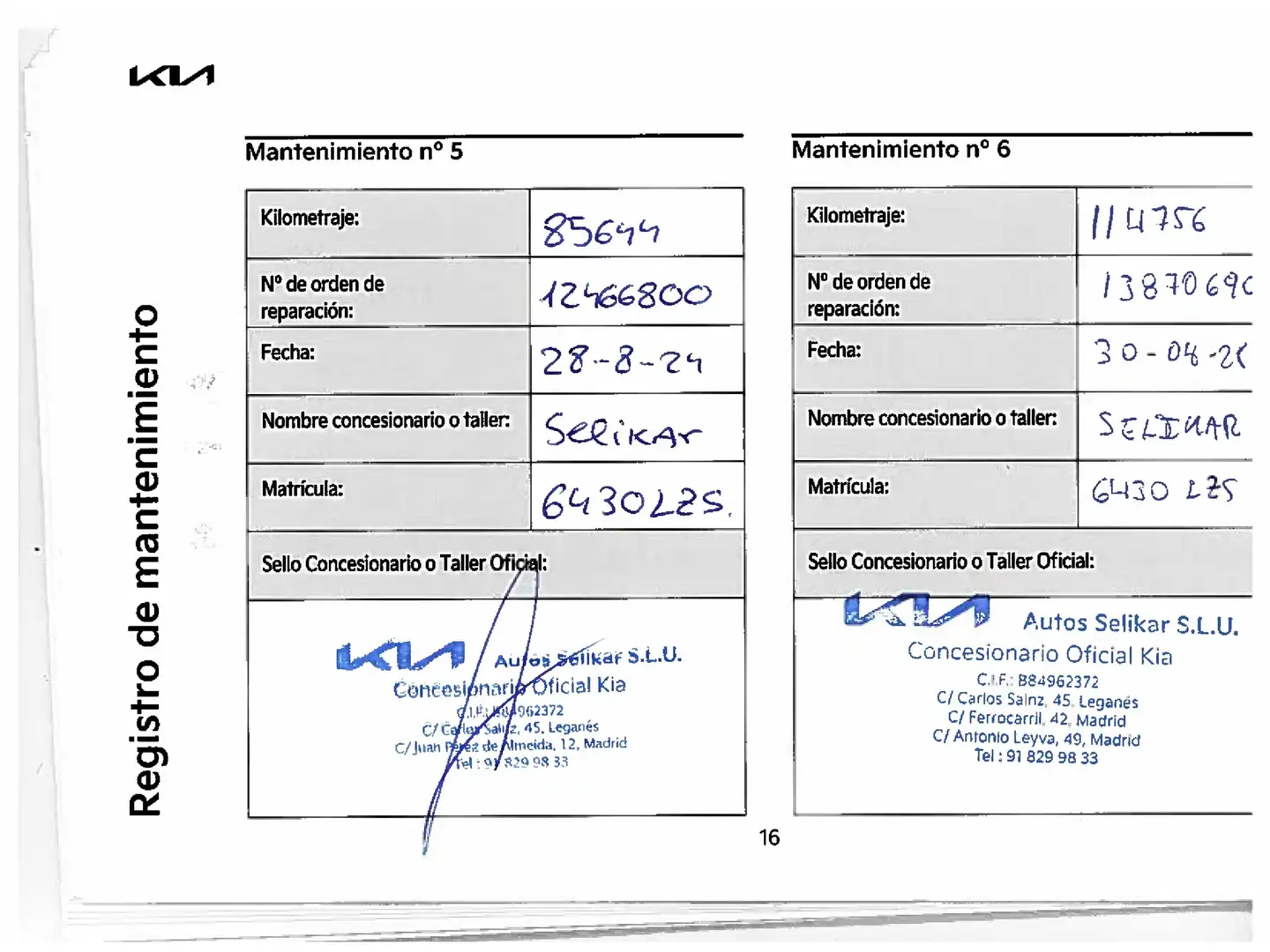 Mantenimiento