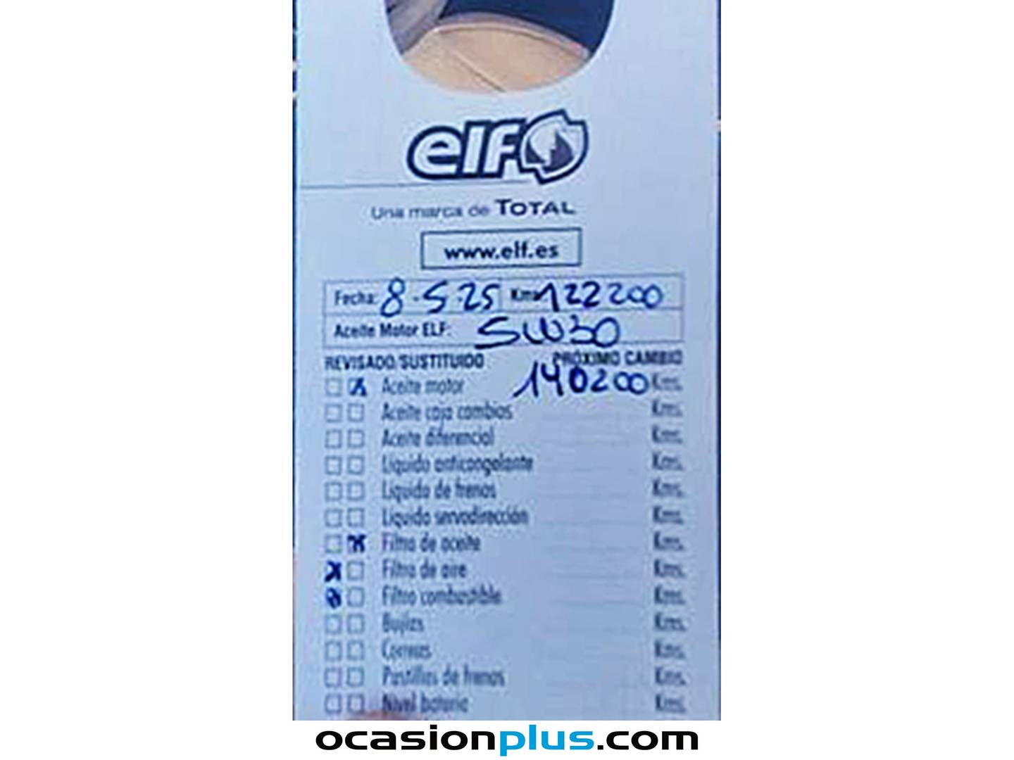Foto del mantenimiento del Citroën Grand C4 Picasso Citroën Grand C4 Picasso 1.6 HDI Business (112 CV) 7 Plazas