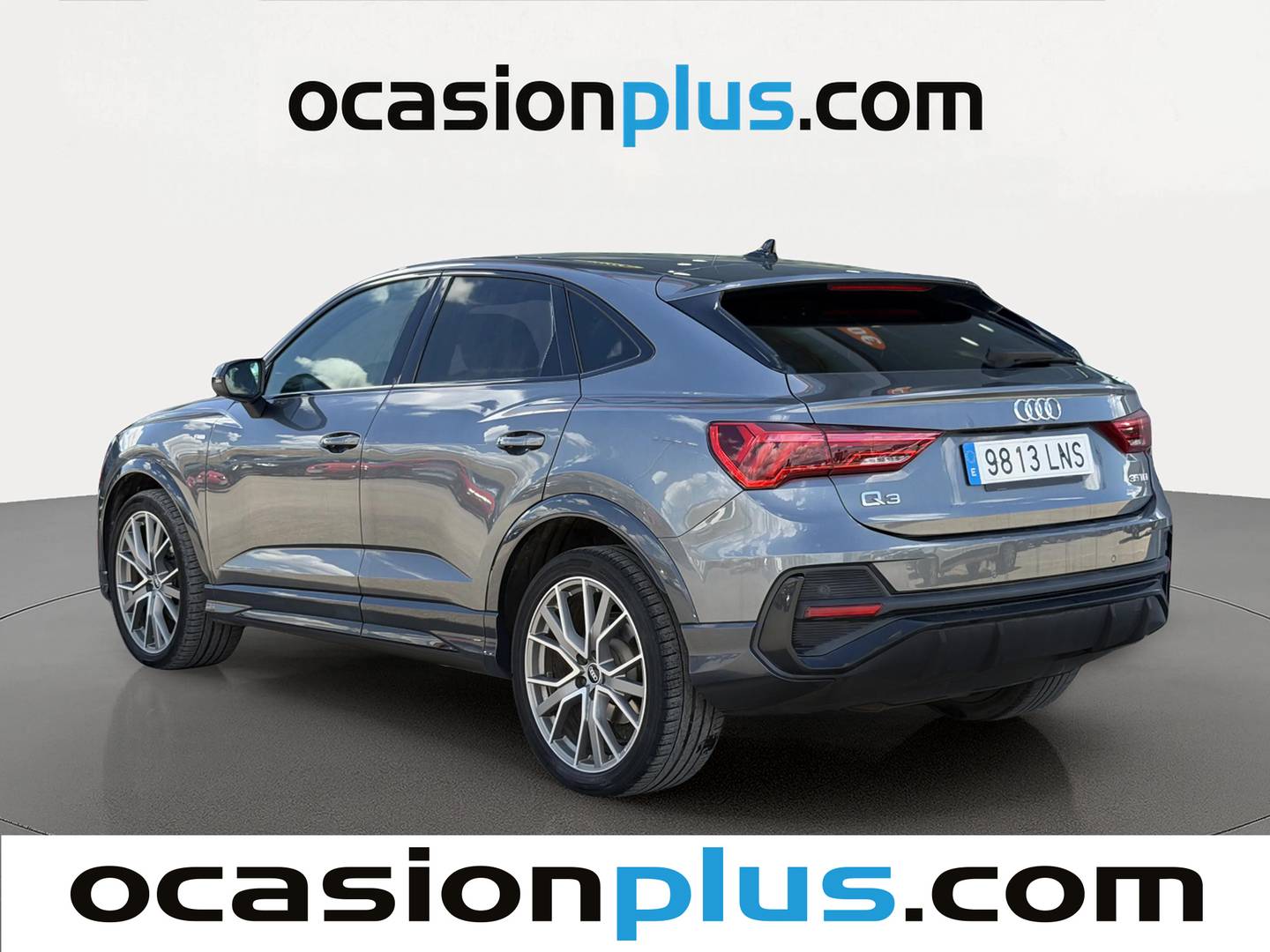 Foto trasera Audi Q3 Sportback Audi Q3 Sportback Black line 35 TDI (150 CV) S tronic izquierda