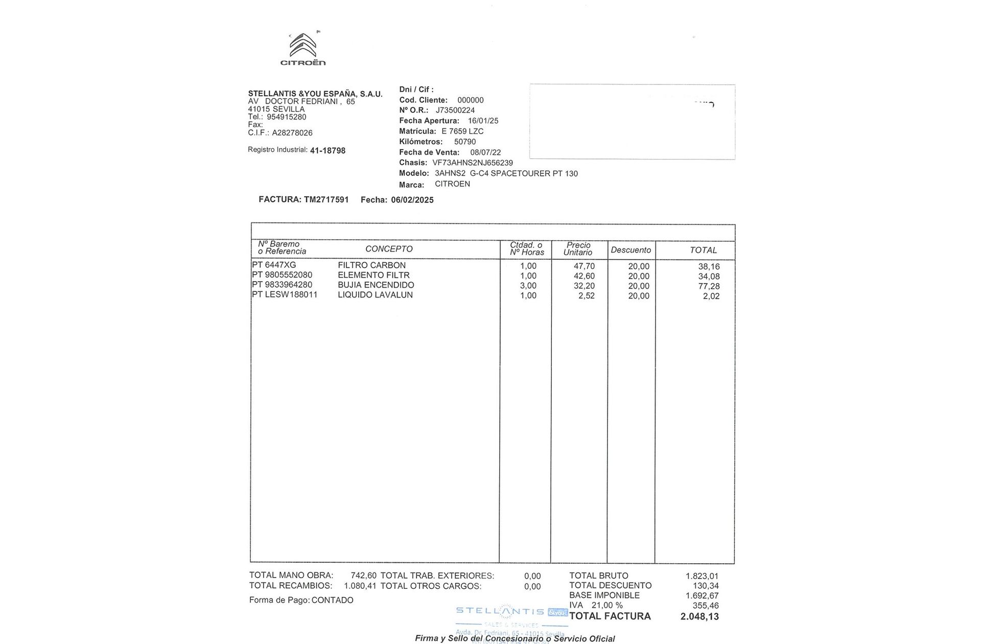 Citroën C4 Grand SpaceTourer PureTech 130 Shine Pack 7 plazas - foto 23