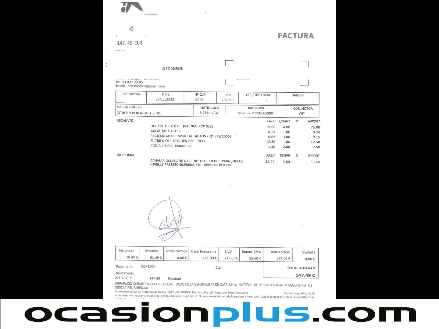 Foto Citroën Berlingo Citroen Berlingo Combi BlueHDi 100 Talla M Feel (102 CV)