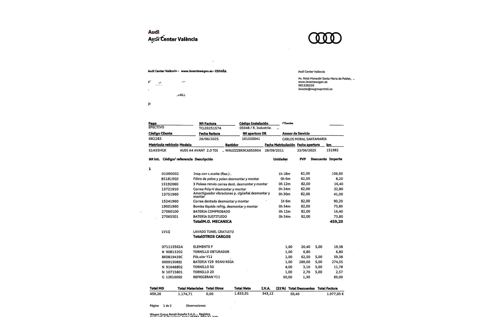 Audi A4 Avant 2.0 TDI multitronic - foto 20