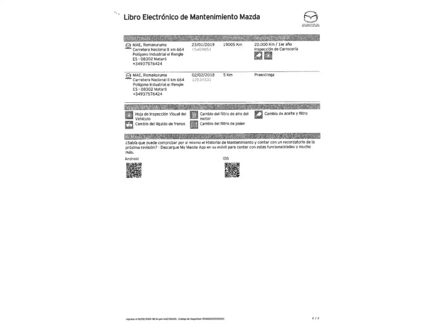 Mantenimiento
