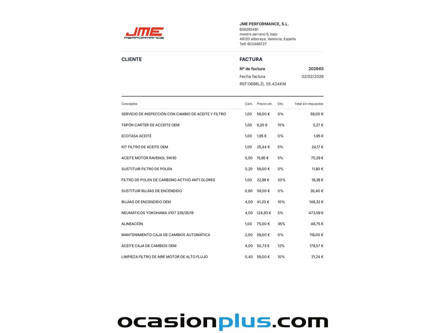 Foto del mantenimiento del Hyundai i30 Hyundai i30 2.0 TGDI N Performance Sky DCT (280 CV)