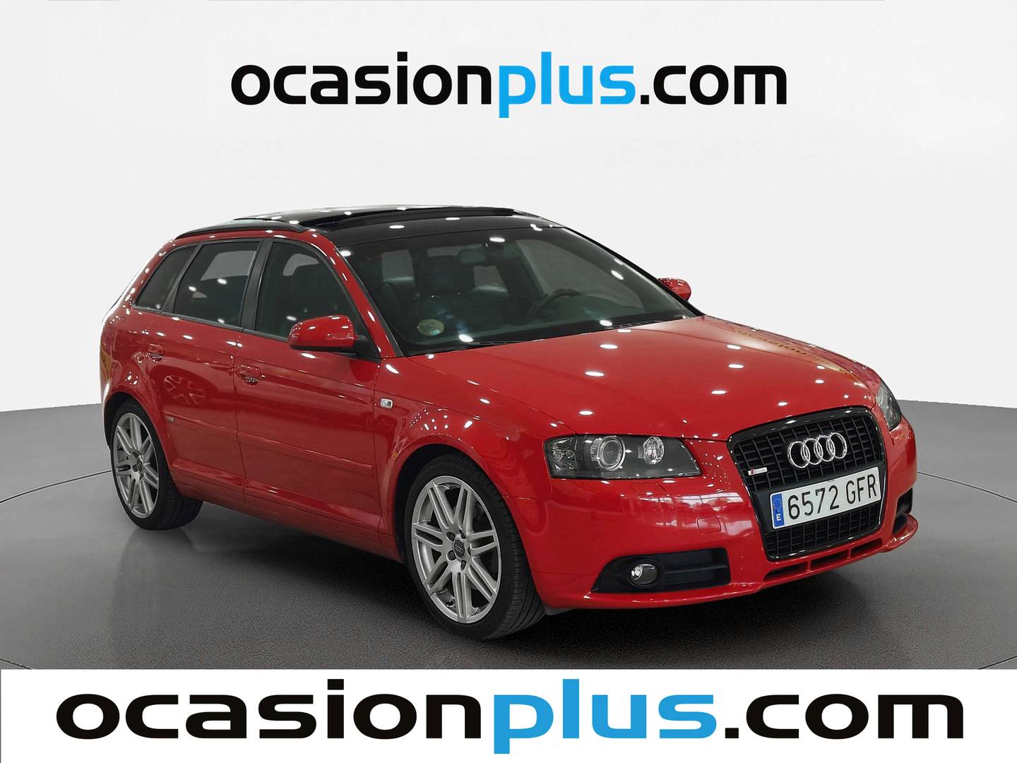 Foto delantera Audi A3 Audi A3 Sportback Sportback Ambition 2.0 TDI DPF (170 CV) S tronic Pack S Line derecha