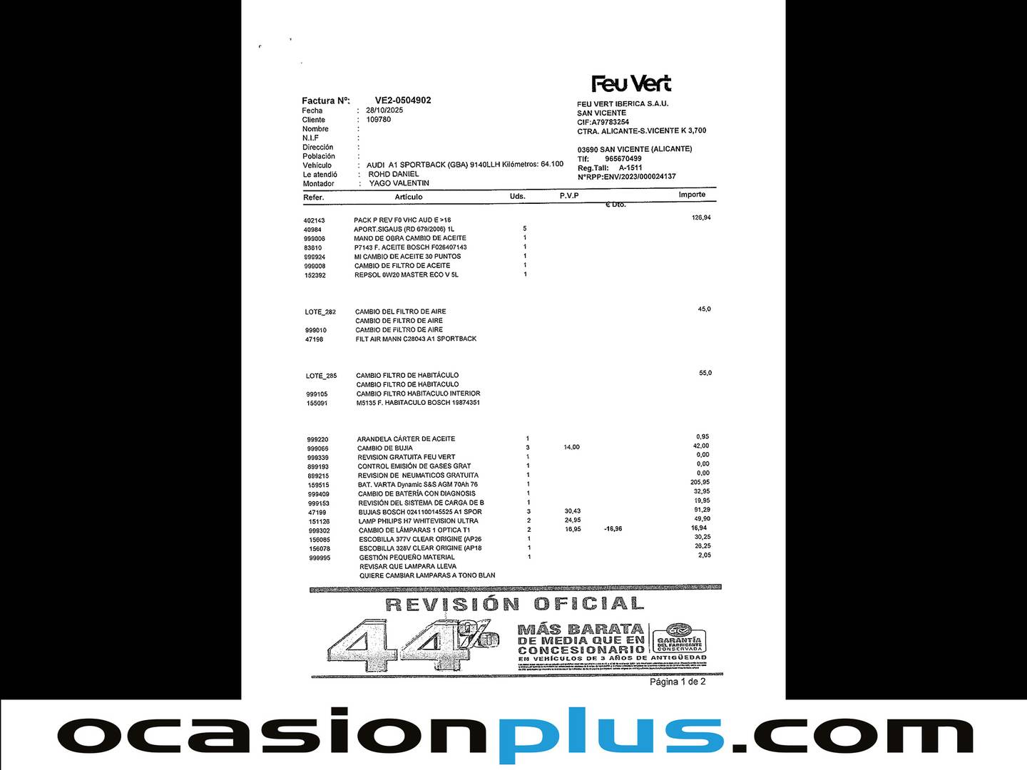 Foto Audi A1 Audi A1 Sportback Advanced 25 TFSI (95 CV)