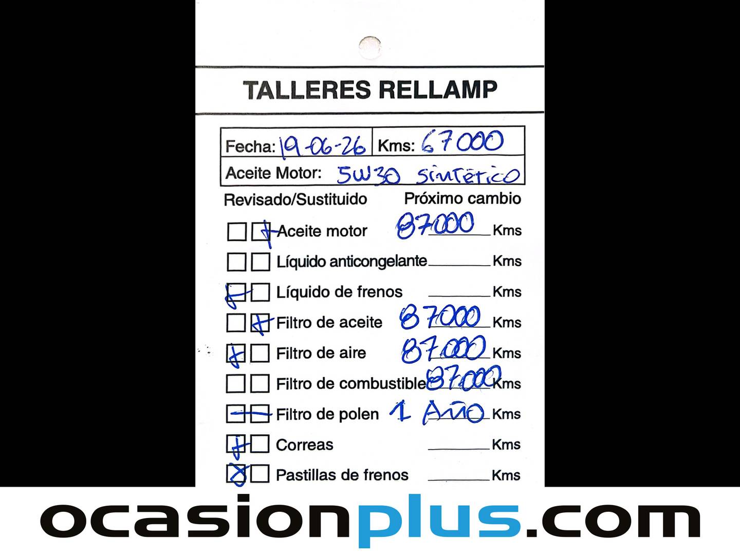 Foto del mantenimiento del Audi A5 Audi A5 Cabrio S Line 40 TDI (190 CV) S tronic